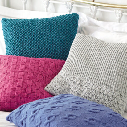 Cushion Covers in Sirdar No.1 - 8050 - Downloadable PDF