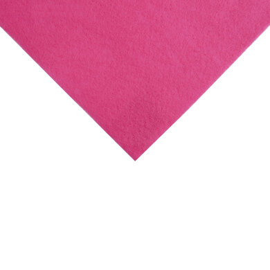 Groves Acrylic Felt Piece - Shocking Pink (9in x 12in)