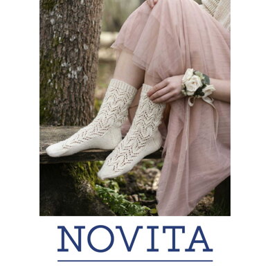 Lace Socks in Novita Nalle - Downloadable PDF