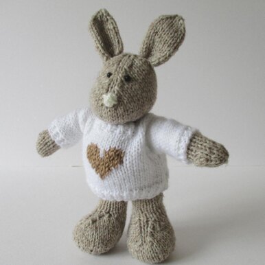 Choose Love - Pip the Bunny Knitting Pattern