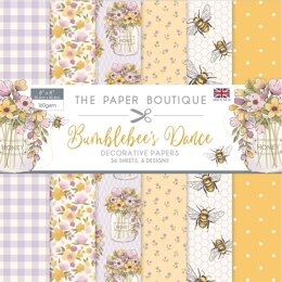 The Paper Boutique Bumblebee's Dance 8x8 Paper Pad