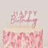 Ginger Ray - Rose Gold Happy Birthday Candle