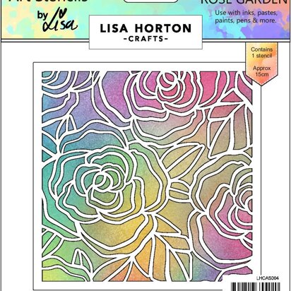 Lisa Horton Rose Garden Stencil