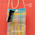 Fun Fringed Bag - Free Knitting Pattern in Paintbox Yarns 100% Wool Worsted - Free Downloadable PDF