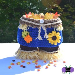 Lady Scarecrow Gift Basket