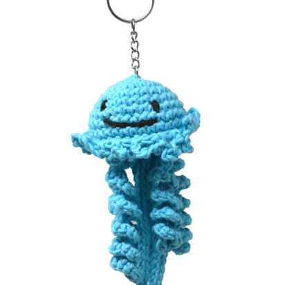 Creative World of Crafts Knitty Critters Mini Jellyfish Keychains
