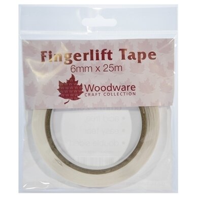 Woodware Fingerlift Tape 6/12mm X 25m