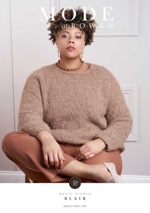 Blair Sweater in Rowan Soft Boucle - Downloadable PDF