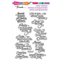 Stampendous Perfectly Clear Stamps - Ocean Wisdom
