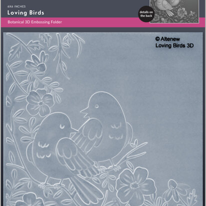Altenew Loving Birds 3D Embossing Folder
