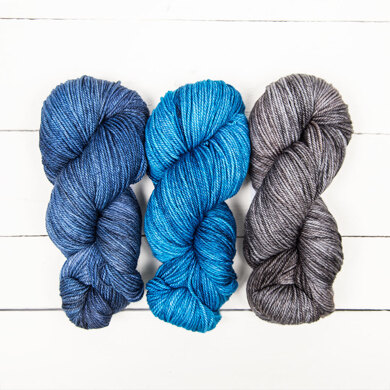 The Yarn Collective Bloomsbury DK 3 Skein Colour Pack