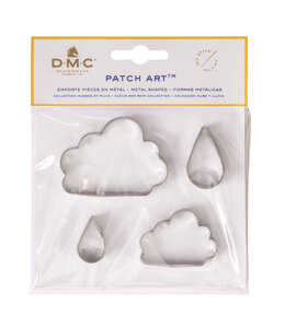 DMC Patch Art Shapes - Cloud & Rain