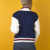 Letterman Lineup Jacket - Free Knitting Pattern For Women in Paintbox Yarns Simply Chunky