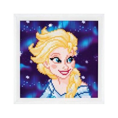 Vervaco Disney Elsa Diamond Painting Kit - Multi