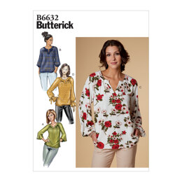 Butterick Misses' Top B6632 - Sewing Pattern