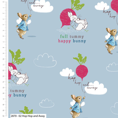 "Home Grown Hoppiness Peter Rabbit" von Craft Cotton Company - Hop Hop and Away