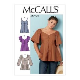 McCall's Misses' Tops M7902 - Sewing Pattern