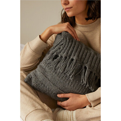 DMC Mindful Making The Meditative Cushion Knitting Kit - 40cm x 40cm