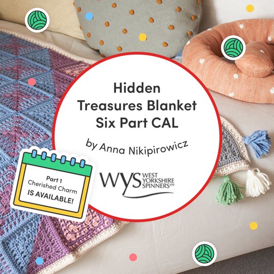 Hidden Treasures Blanket CAL - 1st part available!