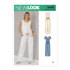 New Look N6661 Misses' Relaxed Fit Jumpsuit With Drawstring Waist 6661 - Paper Pattern, Size 10-12-14-16-18-20-22