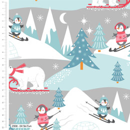 Craft Cotton Company Polar Pals - Ski Fun