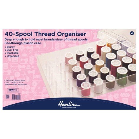 Hemline 40 Spool Thread Organiser