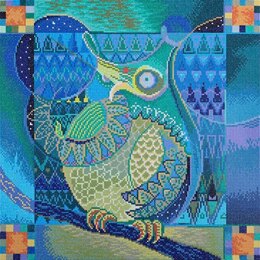 Needleart World  Indian Owl Diamond Painting Kit