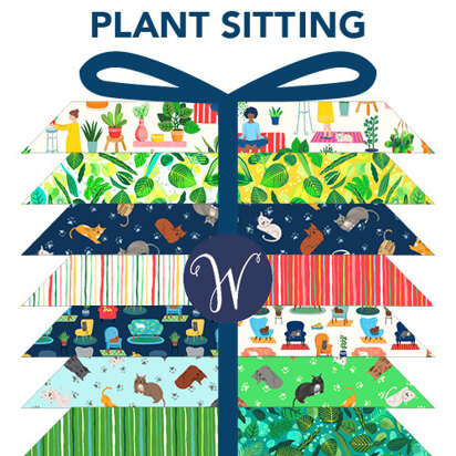"Plant Sitting" von Windham Fabrics Fat Quarter-Bündel