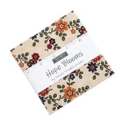 5"-Packung mit Mini-Stoffstücken „Hope Blooms“ von Moda Fabrics – 9670PP