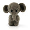 Hoooked DIY Kit - Elephant Eco Barbante - 10 x 10 x 23 cm (Taupe)