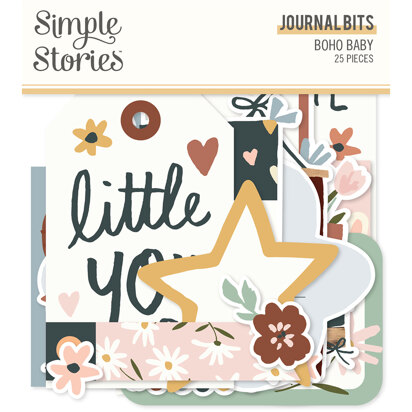 Simple Stories Boho Baby Journal Bits & Pieces