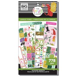 The Happy Planner Jungle Vibes 30 Sheet Sticker Pad