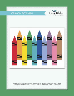 Riley Blake Crayon Box Mini - Downloadable PDF