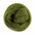 Trimits Natural Wool Roving 50g - Grass Green