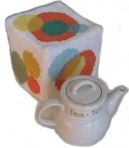 KGeometry: Cube Tea Cozy with Circles