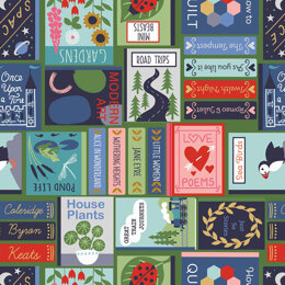 Lewis & Irene Bookworm - Book Covers Multi Coloured