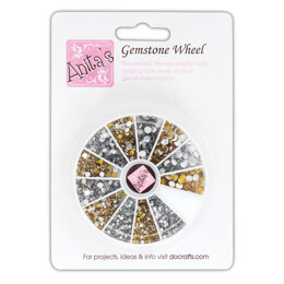 Anitas Gemstone Wheel - Gold & Silver