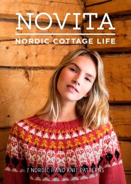 Nordic Cottage Life Knitting and Crochet Pattern Book by Novita