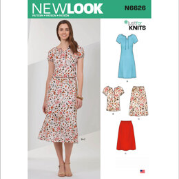 New Look N6626 Misses' Sportswear 6626 - Paper Pattern, Size 8-10-12-14-16-18-20