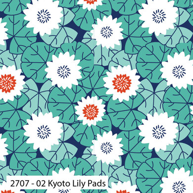 Craft Cotton Company Kyoto - Kyoto Lilly Pad