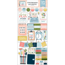 Echo Park Paper Day In The Life 6x13 Chipboard Accents