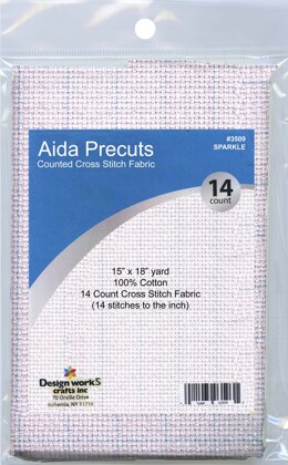 Design Works Gold Quality Aida 14 Count 15"x18" - 55737