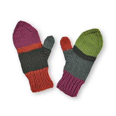 Find A Match Mittens in Caron x Pantone - Downloadable PDF