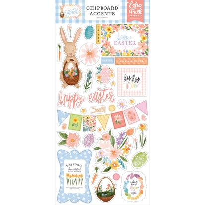Echo Park Paper My Favorite Easter 6x13 Chipboard Accents