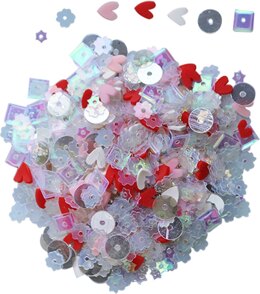 Dress My Crafts Sequins 25gms - Say It With Hearts