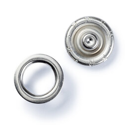 Prym Press Fastener Refill Packs for 390107 Retaining Ring 10 mm Silver Colour