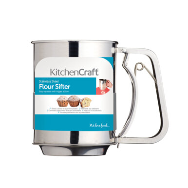 Kitchen Craft Stainless Steel Flour Sifter/Aerator