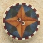 Mill Hill Button 43108 - Star Compass