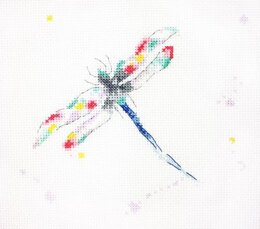 Creative World of Crafts Dragonfly Dreams Cross Stitch Kit - Multi
