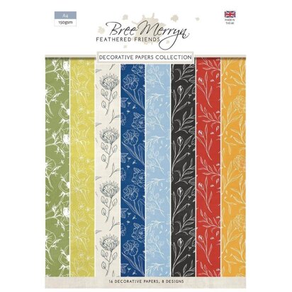 Bree Merryn Feathered Friends - Decorative Papers